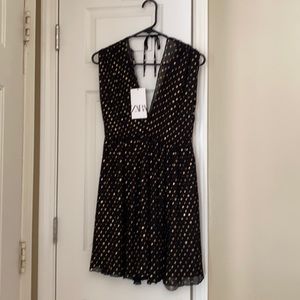 Polka dot Zara dress. Brand new.